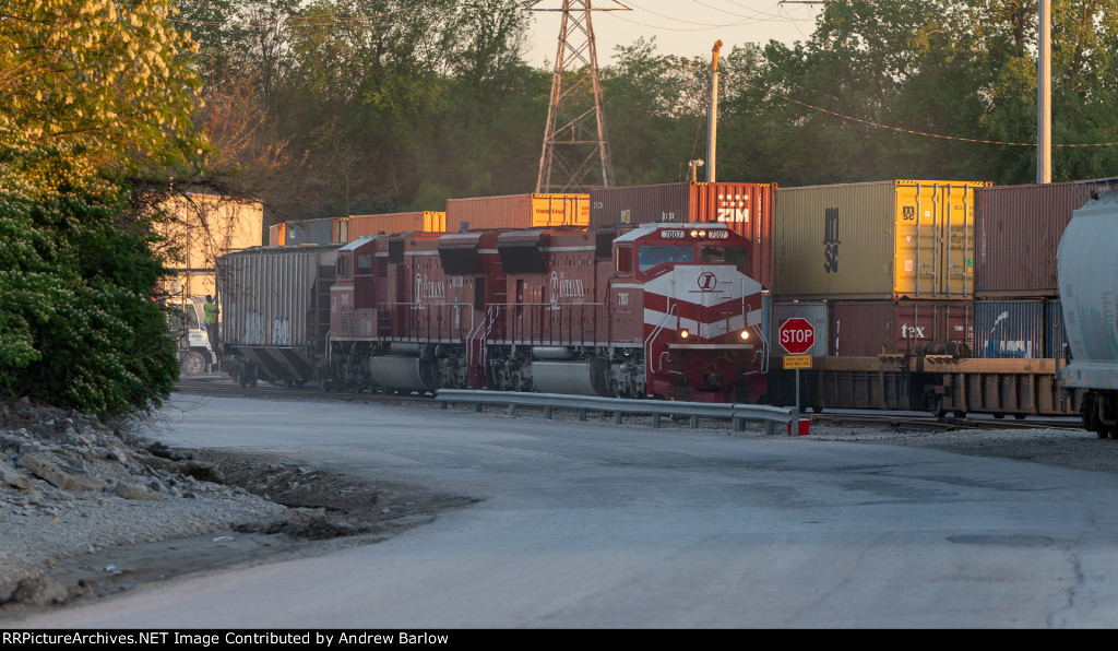 Ex-NS SD70Ms at INRD Senate Terminal